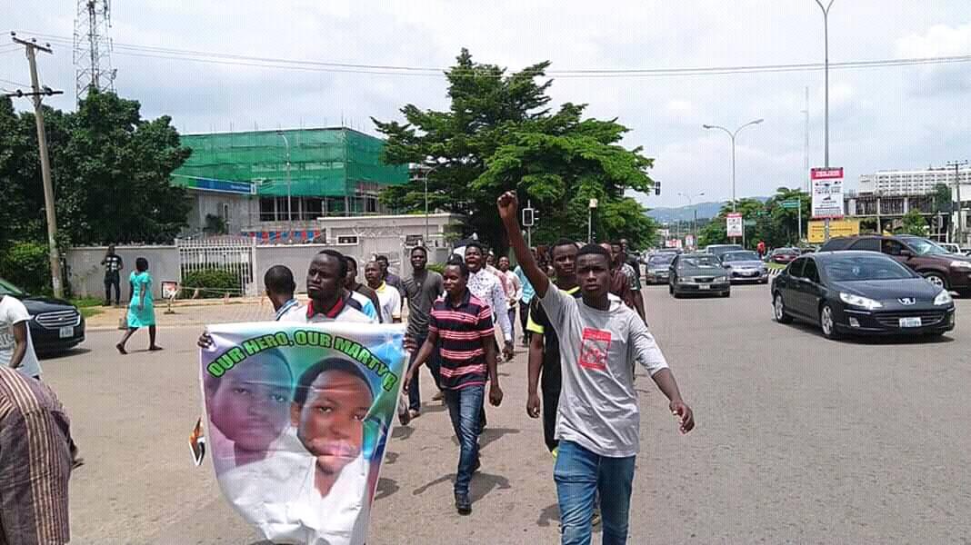  free zakzaky protest in Abuja on 17 sept 2019